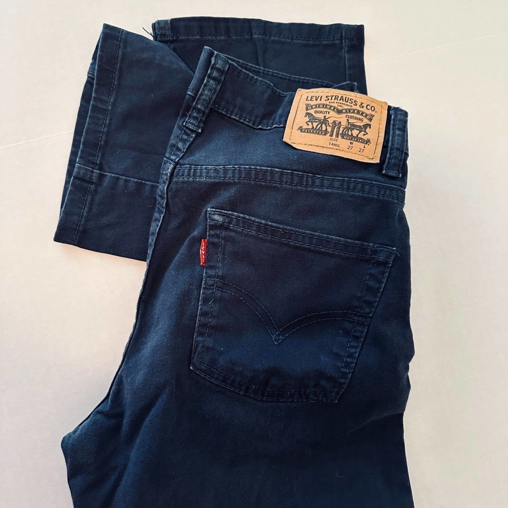 Levi's Strauss 511 Slim, 14 Regular 27x27 Navy Blue Soft Clean